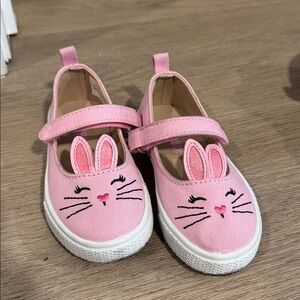Gymboree Pink Bunny Face Kids Sneakers